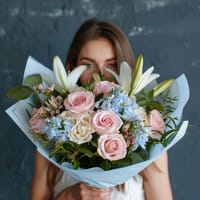 Wowee Pastel Flowers — view 2
