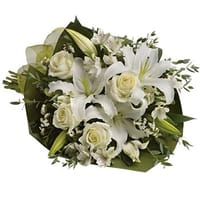 Simply White Sympathy Flower — view 5