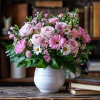Love You Mum Charming Bouquet with Chocolate — view 4