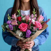 Love and Laughter Flower Bouquet — view 3