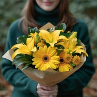 Sunny Spot Flower Bouquet — view 2