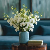 Absolute Serenity Flower Arrangement — view 2