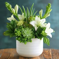 Artistic Angles Flower Arrangement — view 1