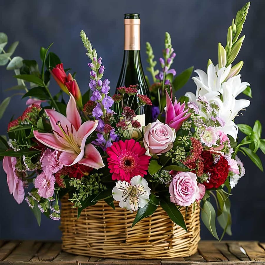 Blushing Celebration Native Arrangement