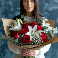 Christmas Elegance Bouquet — view 2