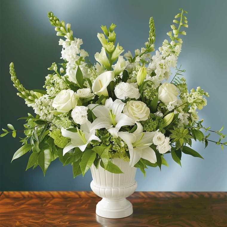 The Meaning of Sympathy Flowers: Lilies, White Roses and More