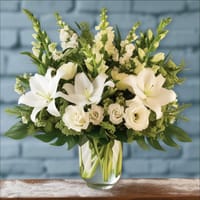 Clouds of Heaven White Arrangement — view 3