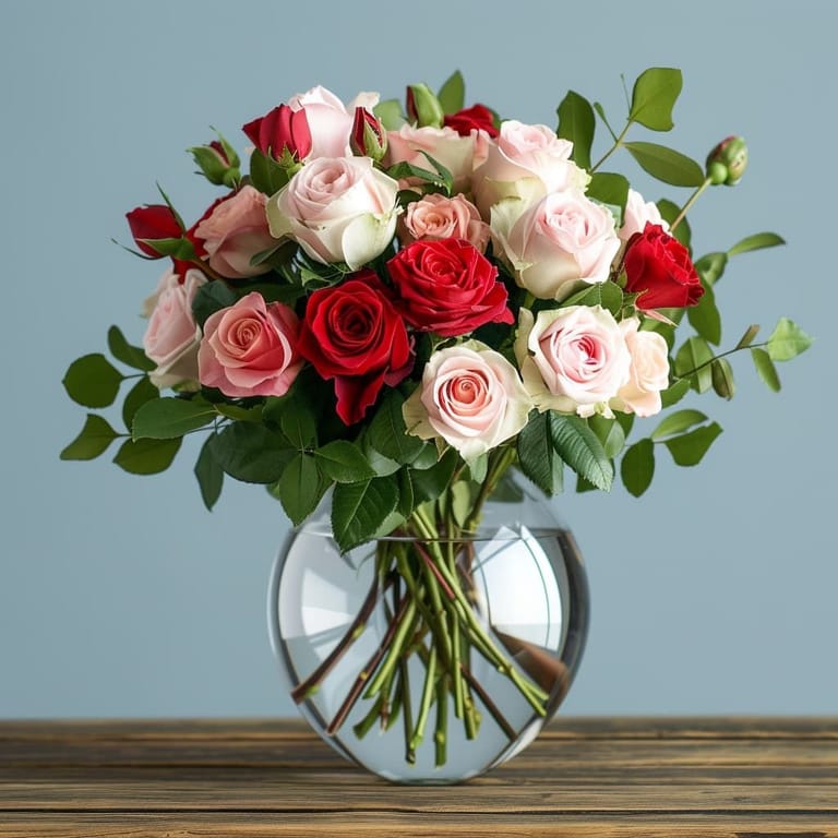 Love and romance flowers