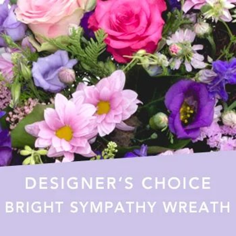Designer's Choice Bright Sympathy Wreath