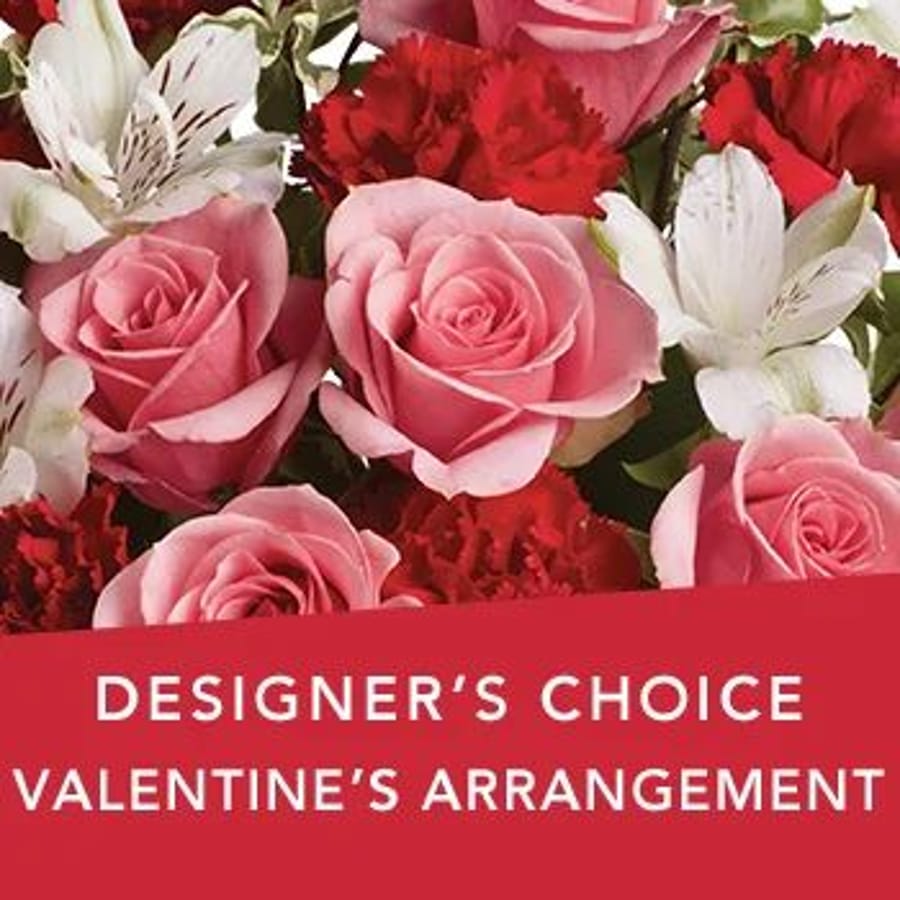 Designer's Choice Valentine's Day Arrangement