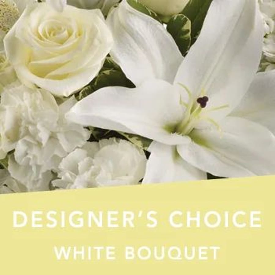 Designer's Choice White Bouquet