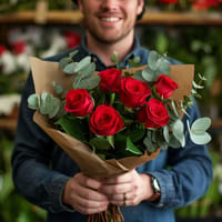Fall in Love Rose Arrangement — view 3