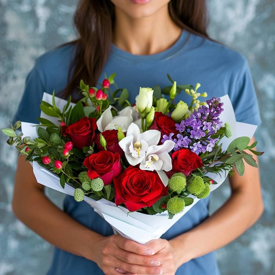 Forever Beloved Red Rose Bouquet