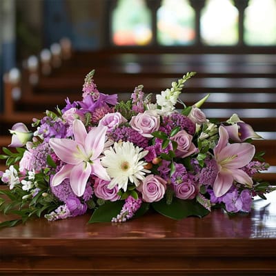Heartfelt Memories Sympathy Arrangement