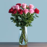I Love You Vase Arrangement with Chocolate — view 3