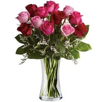 I Love You Vase Arrangement with Chocolate — view 4