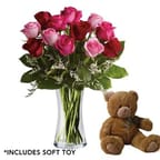 I Love You Vase Arrangement gift option