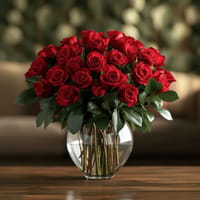 Love and Devotion Rose Arrangement — view 1