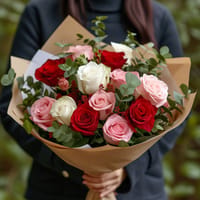 Love Letters Rose Bouquet — view 2