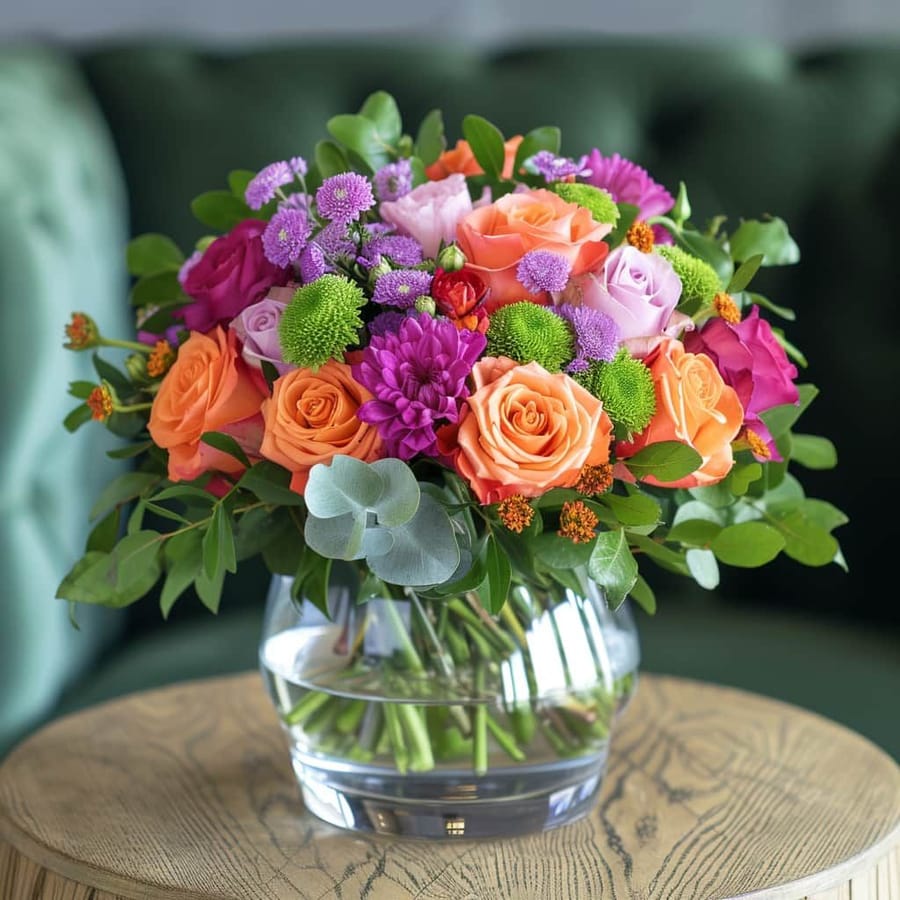 One Fine Day Rose Arrangement
