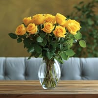 Say Yellow Rose Bouquet — view 3