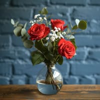 Thinking of You Rose Arrangement — view 3