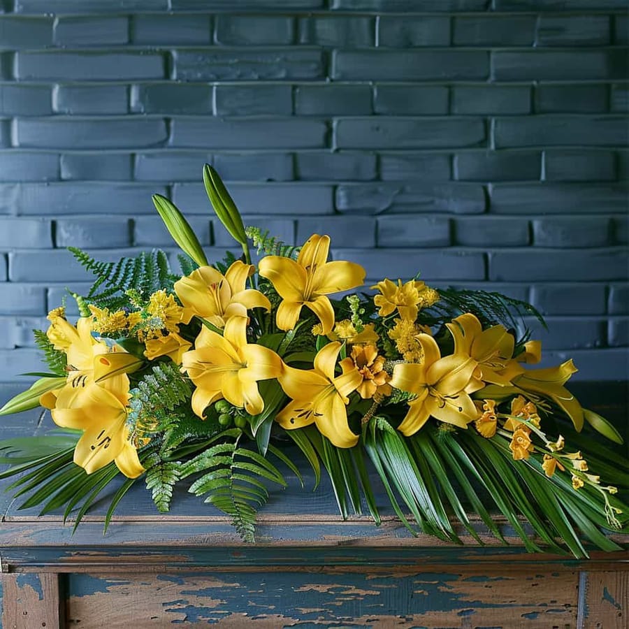Warm Thoughts Sympathy Arrangement