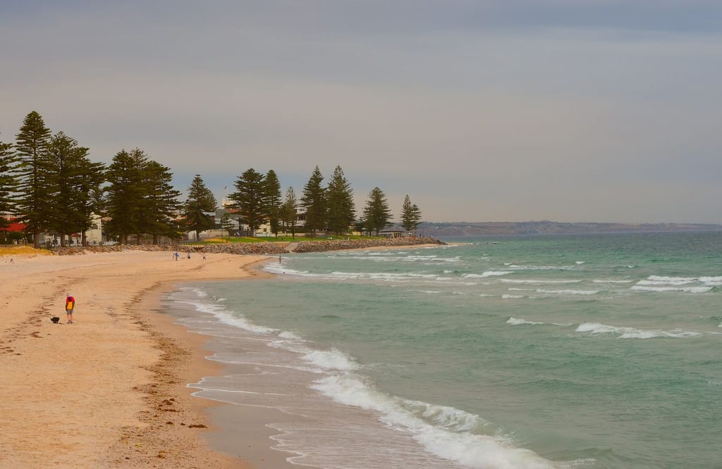 Glenelg Beach and its jetty, Adelaide