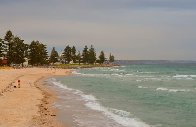 Glenelg Beach and its jetty, Adelaide