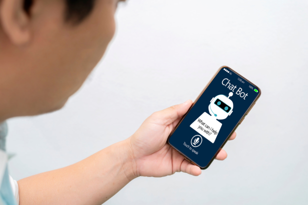 virtual assistant using AI chatbot