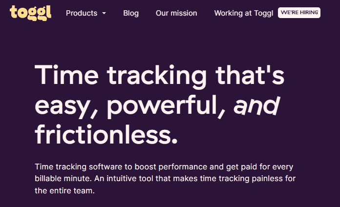 toggle website