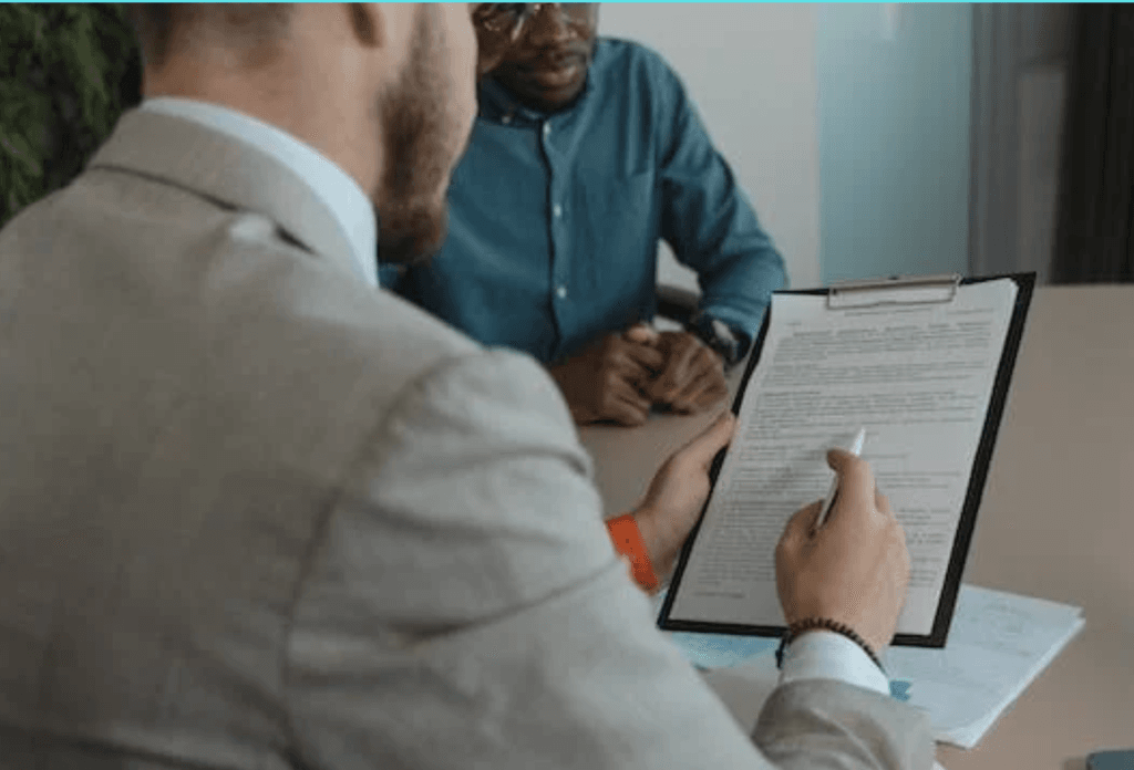 manager undergoes performance-based hiring process