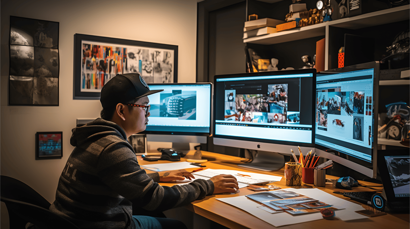 remote graphic designer creative skills
