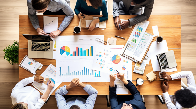 Financial accountants, business professionals