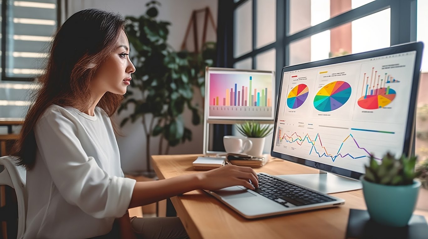 Virtual assistant create rich visualization of data