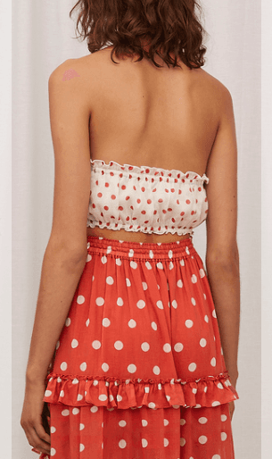 Steele Poppy Skirt & Matching Frenchi Top Set Size 10 photo 2