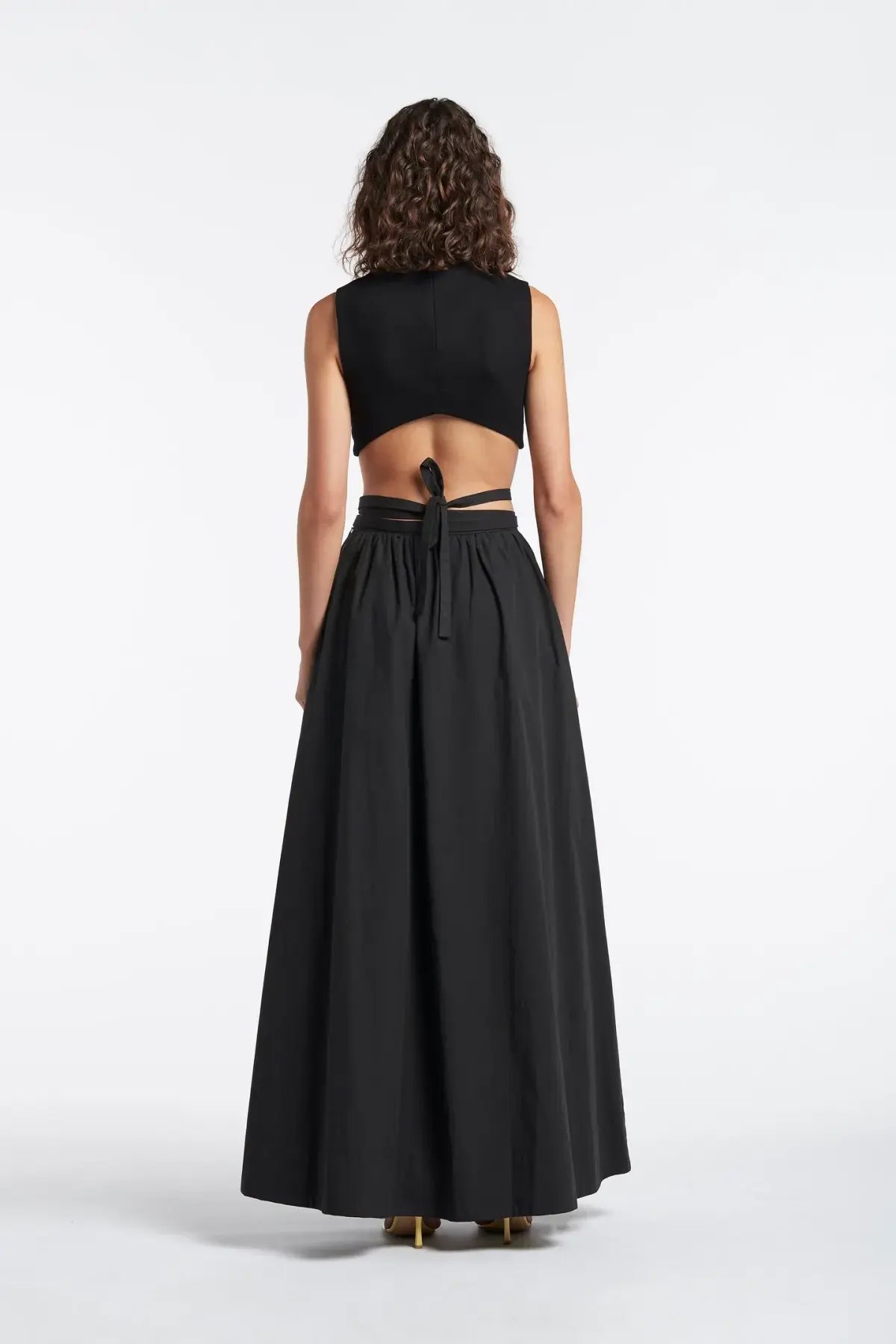 Sir the Label Signe Deconstructed Gown Black Size AU 10 photo 2