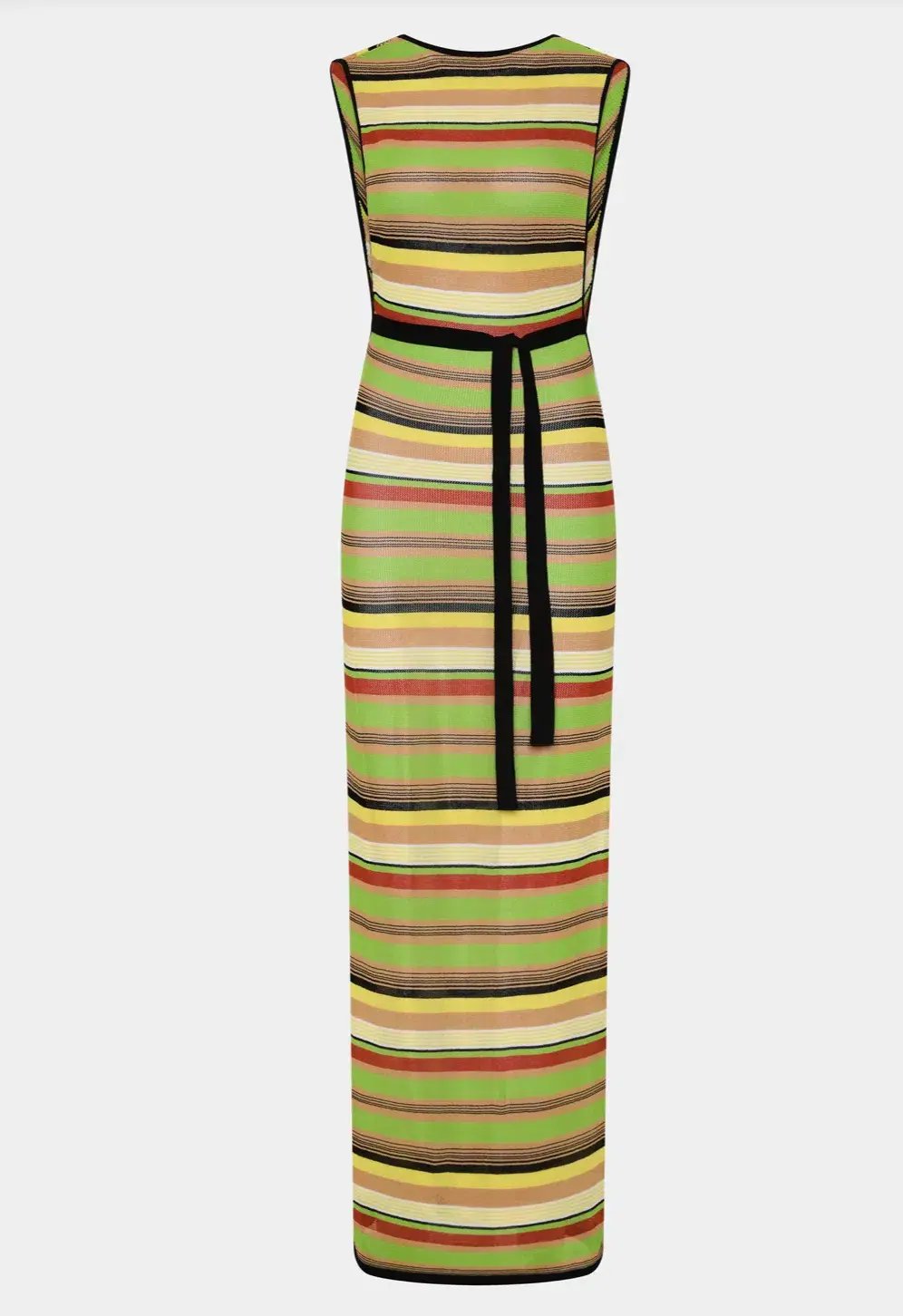SIR the Label The Coastline Tie Dress in Palm Stripe Size 0 / 6 AUS photo 10