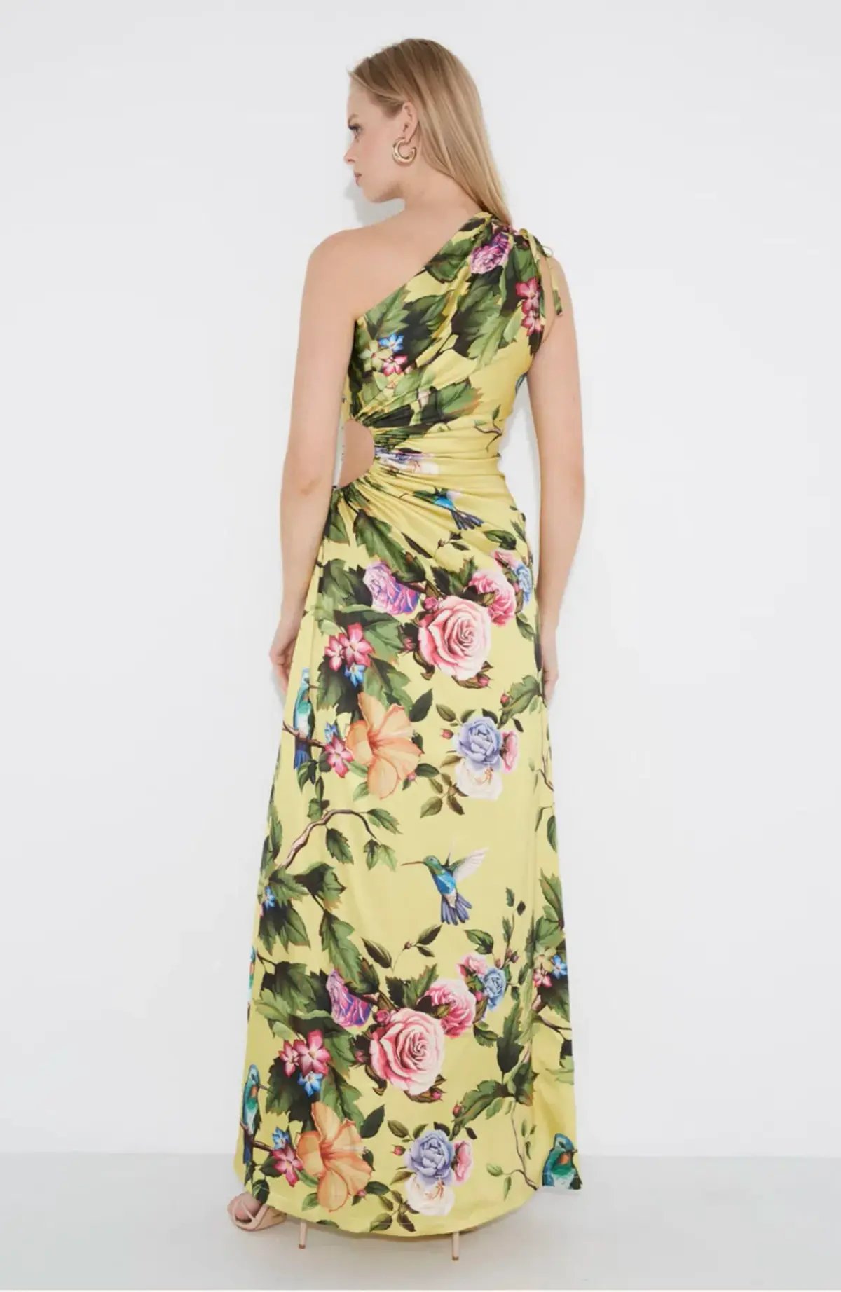 Sonya Moda Nour Royal Botanic Maxi Dress Print Size 8 photo 4