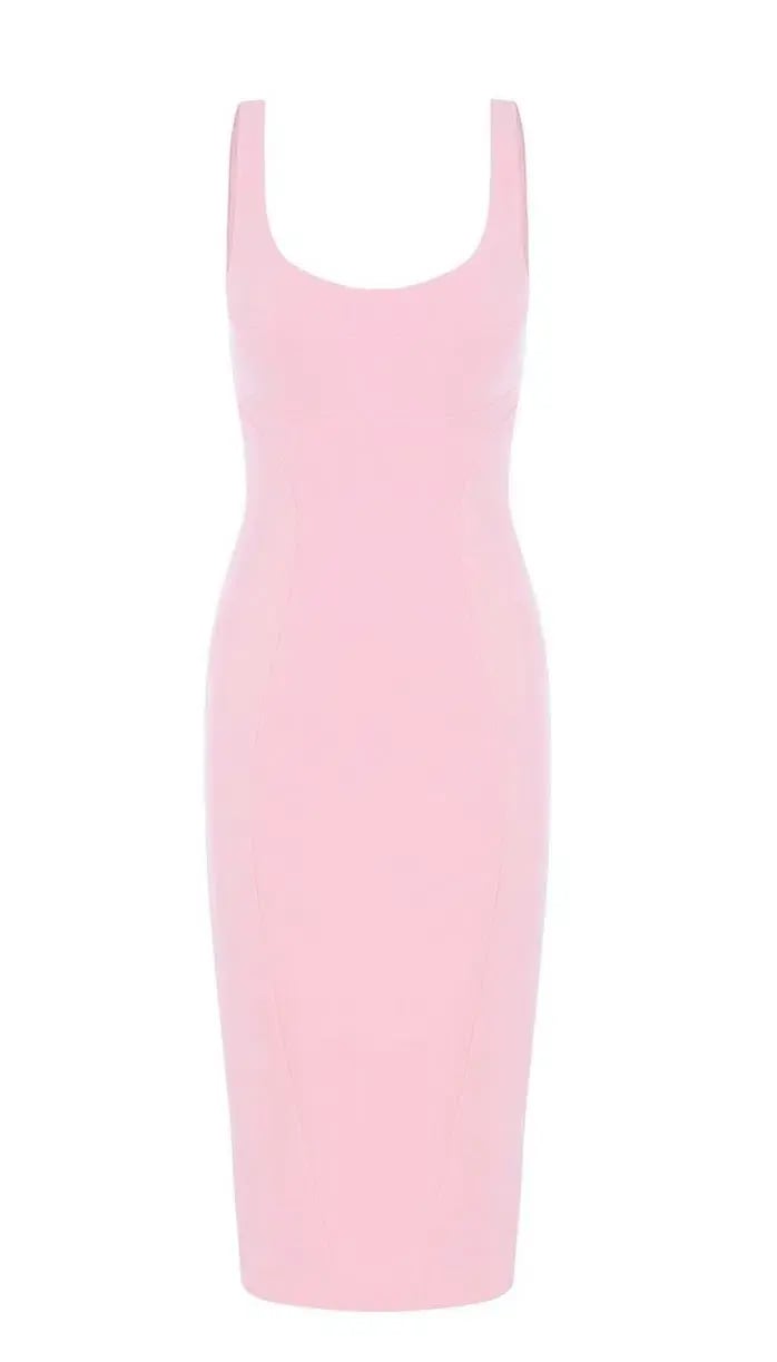 Sheike High Society Dress Pink Size 8 photo 4