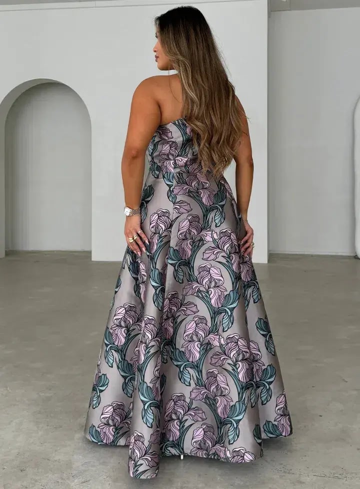 Elliat Audrey Maxi Dress Floral Size AU 10 photo 4