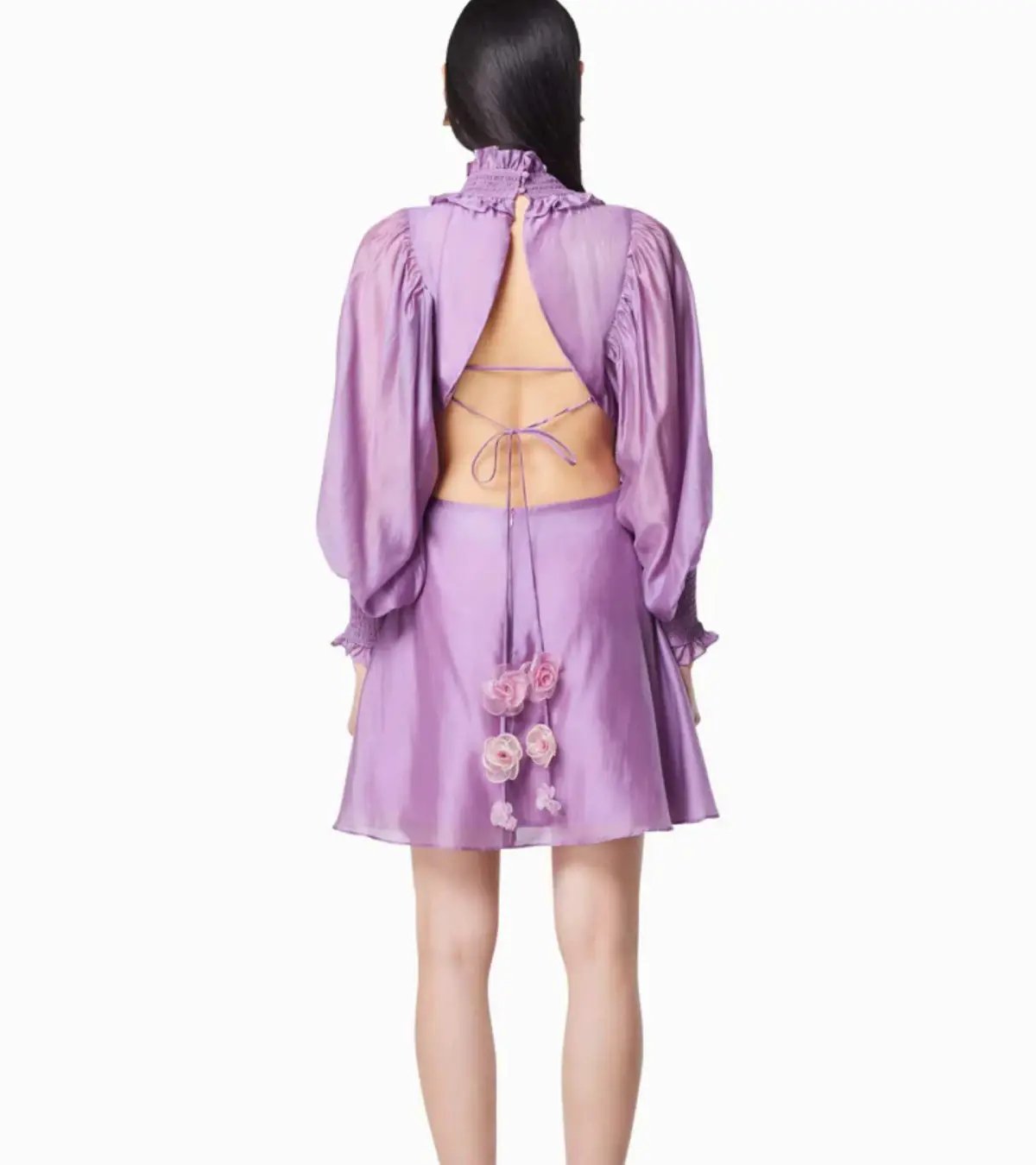 Elliatt Barcelona Dress Purple Size 10 photo 4