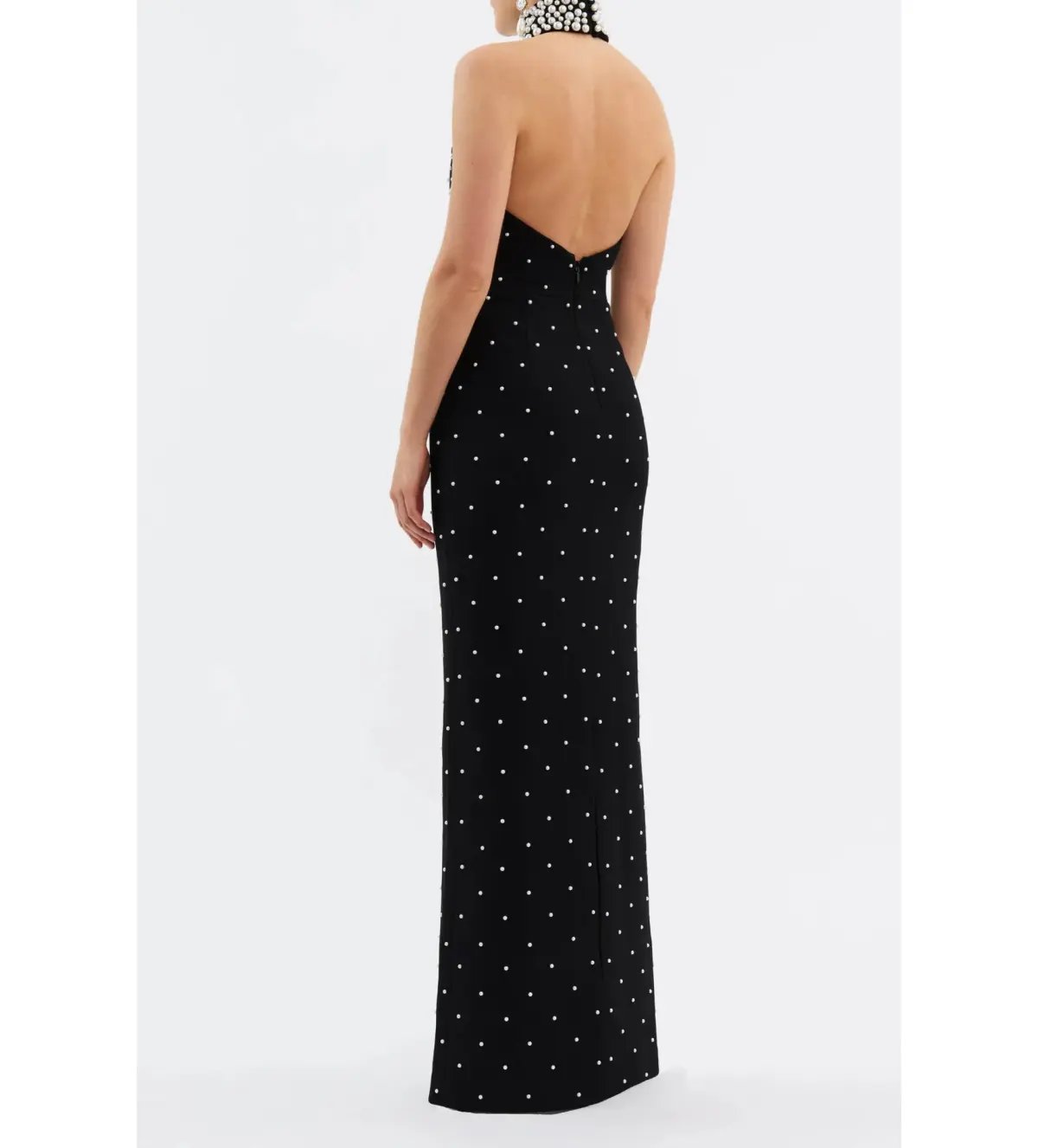 Rebecca Vallance Alivia Gown Maxi Dress in Black Size AU 10 photo 7