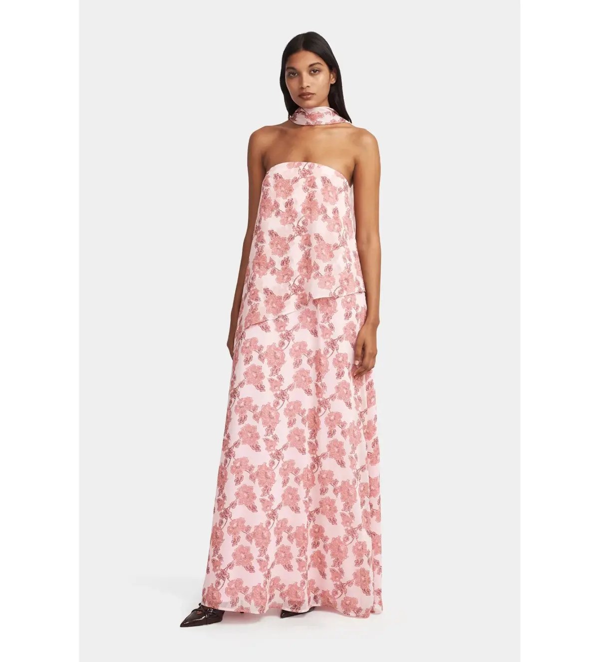 Hansen and Gretel Margot Maxi Dress Orchid Bloom Size XS AU 6 photo 2