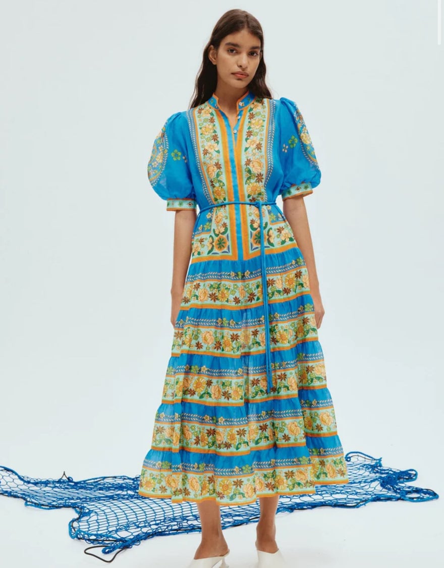 Alemais Linda Tiered Midi Dress photo 2