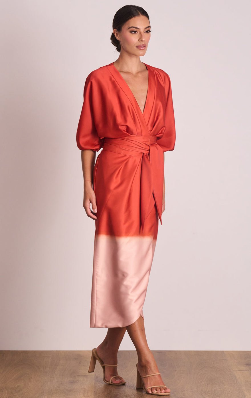 Pasduchas Sundowner Wrap Midi Dress photo 4