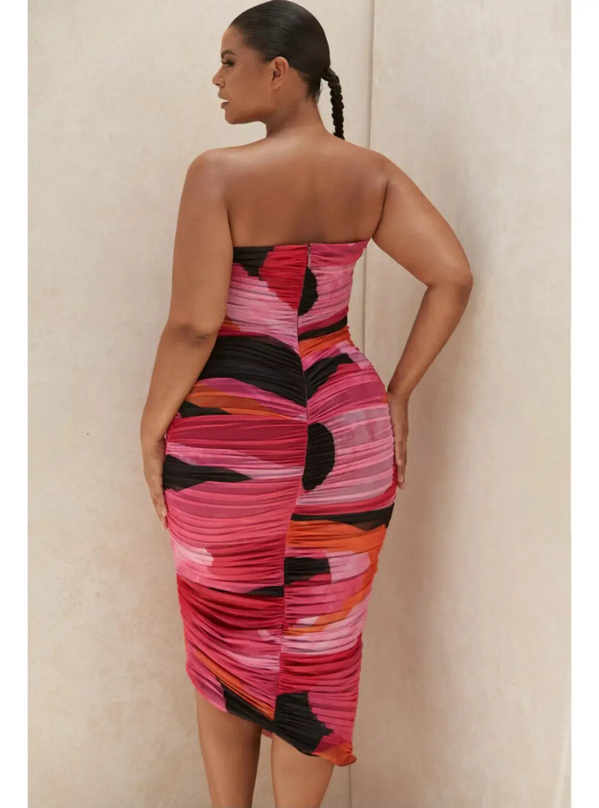 House of CB Sasha Midi Dress Multi Size L / AU 12 photo 4