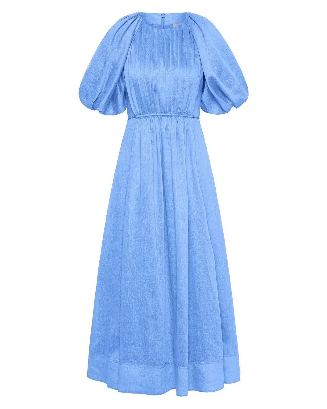 Aje Alma Midi Dress Blue Size 12 photo 5