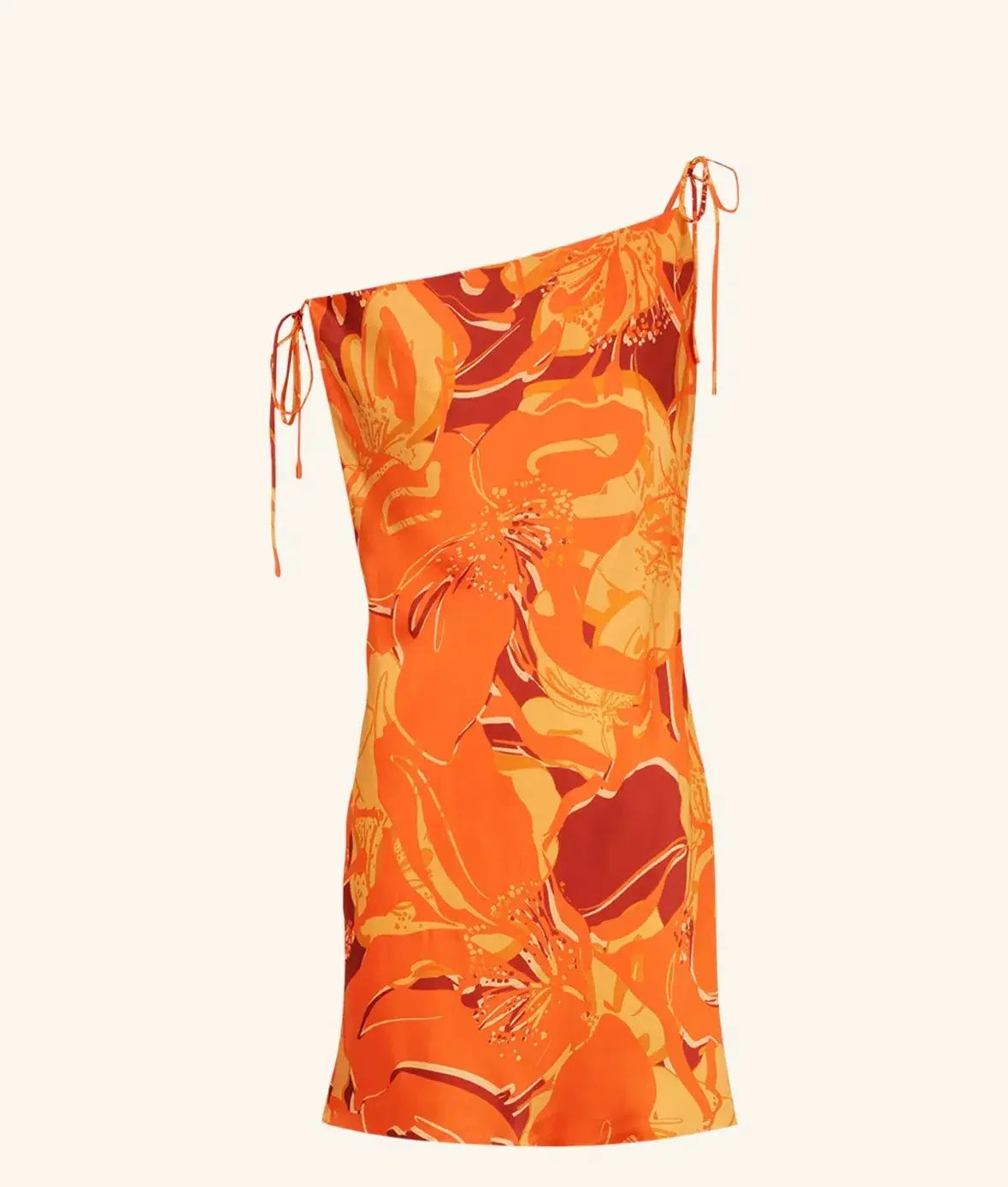 Shona Joy Chara Silk Tie Mini Dress Size AU 4 photo 5