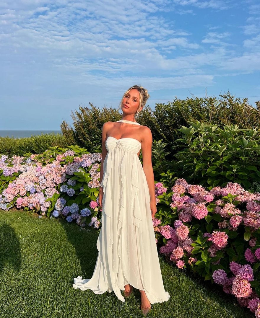 Nana Jacqueline Mariah Maxi in White photo 3